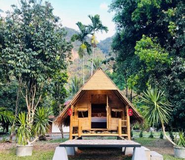 Khlong Sok Resort | Experience Khaosok Monkeys & River Camps with Spa and Hot Tub