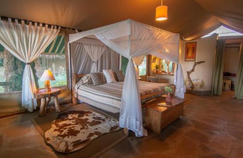 Amboseli Cabin | Explore Kibo Safari Camp: Child-Friendly with Pool Access