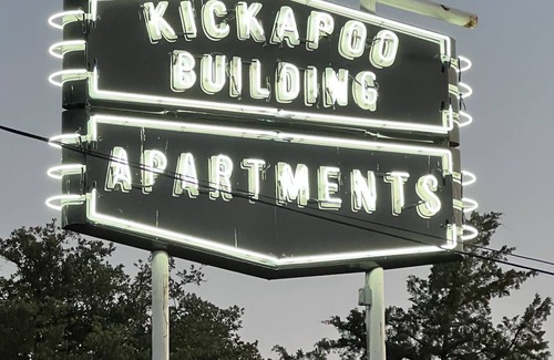 Wichita Falls House | Kickapoo Apartments, Unit #5 | Modern apartment in Wichita Falls