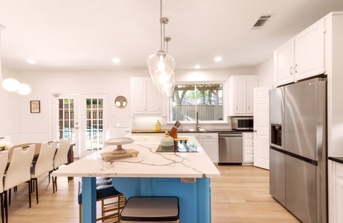 Lewisville House | Elegant Poolside Retreat with Ocean Views & High Ratings