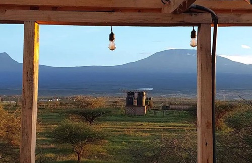Oloitoktok Cabin | Enjoy Stunning Views at Kilimanjaro View Cabin in Amboseli
