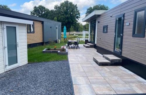 Municipality of Harderwijk Ski Chalet | Family-Friendly Chalet Retreat with Private Sauna in Nature