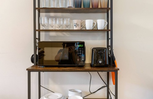 Poughkeepsie Apartment | Comfortable King Bed with Private Parking & High-Speed WiFi