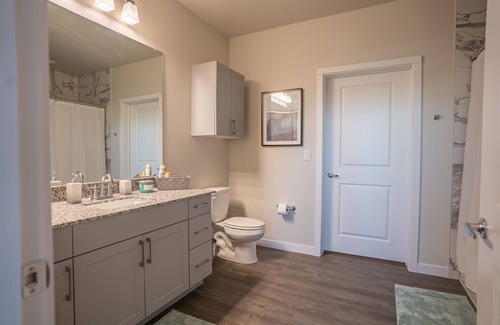 Spring Branch East Apartment | Cozy King Bed Suite with Free Netflix and Parking