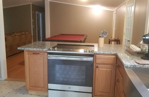Bethel House | Deluxe King Size Master Suite with Pool Table & Fireplace