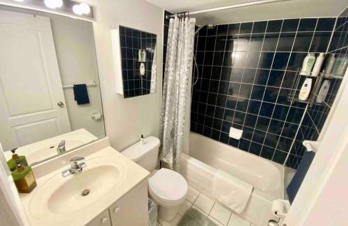 King West Village Apartment | Private Rooftop Retreat in King West - Family Friendly Getaway