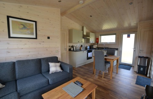 Henton Apartment | Indulgent Kingfisher Lodge: Sauna, Hot Tub & Top Rating
