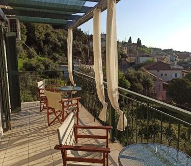 Kiparissia House | Scenic Kiparissia Castle with Sea View & Family-Friendly Amenities