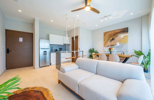 Colonia Centro Condo | Relax at Kippal Holbox: 2 Bedrooms with Private Balcony