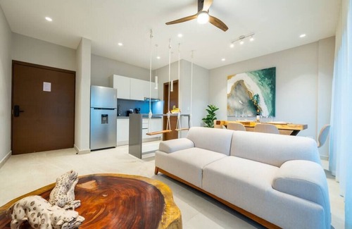 Colonia Centro Condo | Relax at Kippal Holbox: 2 Bedrooms with Private Balcony