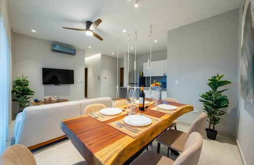 Colonia Centro Condo | Relax at Kippal Holbox: 2 Bedrooms with Private Balcony
