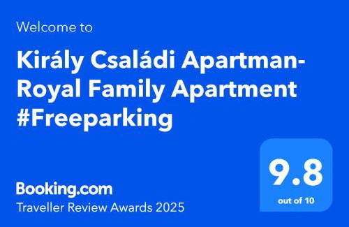 Bekasmegyer Apartment | Pet and Child Friendly: Király Családi Apartman, Rated 9.8