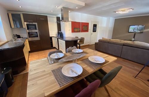 Kitzbuehel Apartment | Explore Kirchberg: 2 Bedroom Retreat with Family-Friendly Amenities