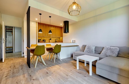 Loucna Pod Klinovcem Apartment | Pet-Friendly Klínovec Suite: Perfect for Families