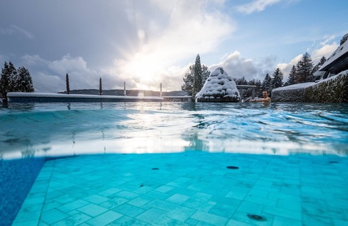 Schluchsee Apartment | Relaxing Klassik Suite with Balcony and Pool Access