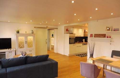 Pellingen Apartment | Family-Friendly Klein's Hochwaldscheune with 9.2/10 Rating