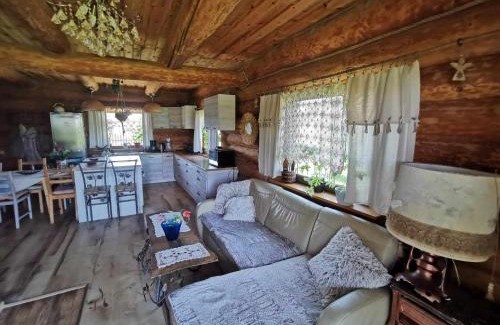 Powidz Apartment | Cozy Retreat: Klimatyczny dom z bali with Family Amenities
