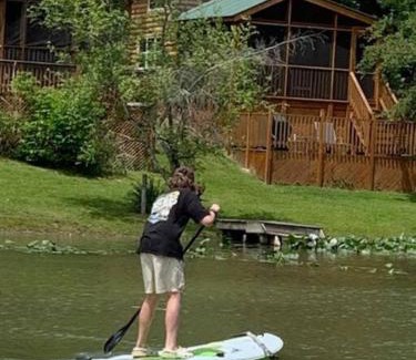 Three Oaks House | Knotty but Nice: Lake Access, Pool & Pet-Friendly Stay