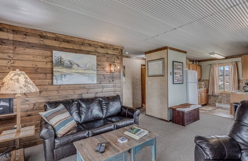 Clark Cabin | Idyllic Knotty Pine Cabin with Pool and Scenic Views