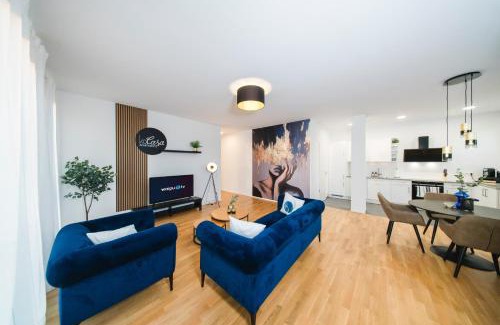 Boeblingen Apartment | KoCASA-Apartments 03, City-Center Böblingen, Stellplatz, Balkon