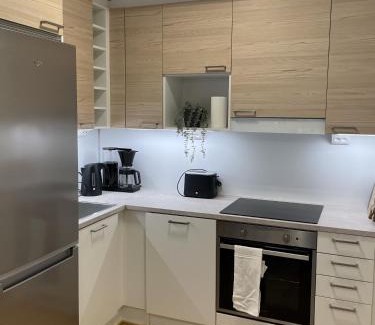 Tampere Apartment | Cozy Two-Bedroom Retreat Near City Center with Ocean View