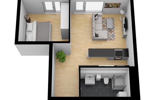 Kolbermoor Apartment | Ideal Kolbermoor Stay with Wheelchair Accessibility