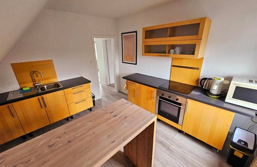 Schwanewede Apartment | Comfortable Guest Apartment with Pet and Child-Friendly Amenities