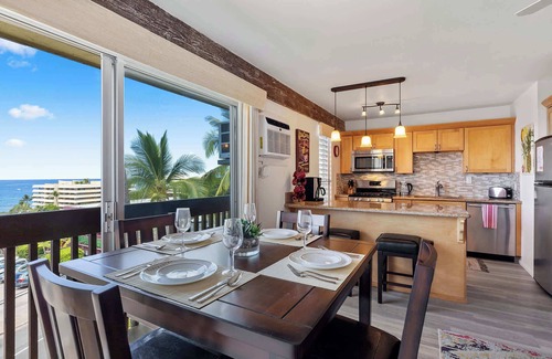 Historic Kailua Village Apartment | Oceanfront Bliss at Kona Mansions A303 | Guest Rated 9.8