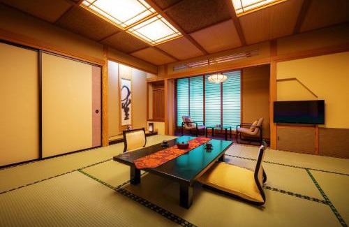 Aizuwakamatsu Hotel | Discover Konjakutei: 4-Star Stay with Hot Tub & Accessibility