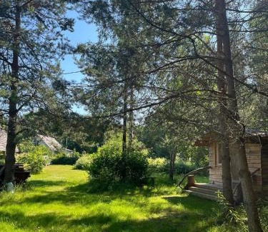 Haljala Parish Other | Cozy Korjuse Moori Forest Hut: Pet-Friendly Retreat
