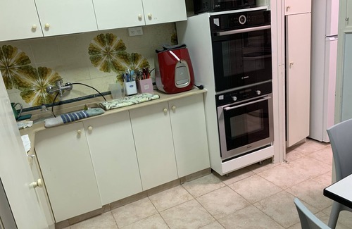 Netanya Apartment | Kosher Apartment Steps from Sironit Beach with Ocean Views
