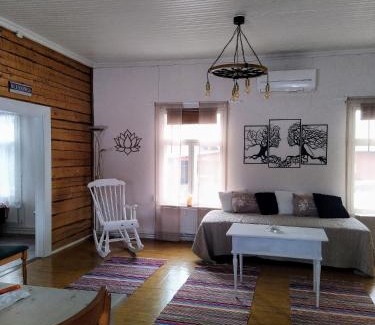 Kaustinen Apartment | Family-Friendly Kosken Helmi with Inviting Hot Tub