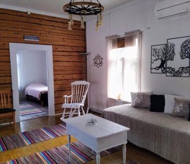 Kaustinen Apartment | Family-Friendly Kosken Helmi with Inviting Hot Tub