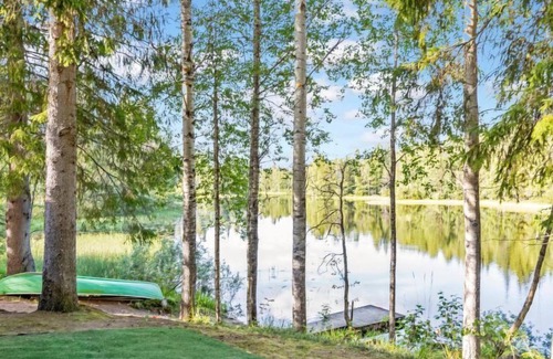 Kaavi House | Lake View Retreat: Koskisaari by Interhome with Spa & Hot Tub