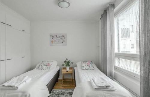 Ylamylly Apartment | Comfortable Kotimaailma Joensuu with Sauna in City Center