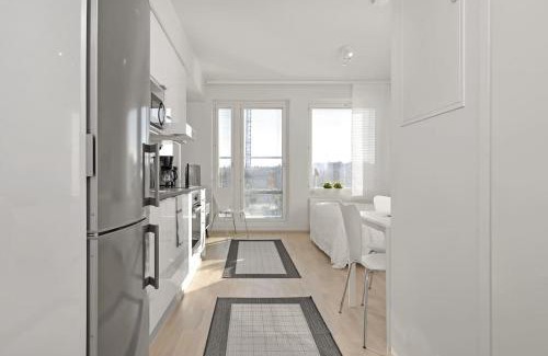 Lantinen District Apartment | Cozy Kotimaailma Studio for Two in Leppävaara