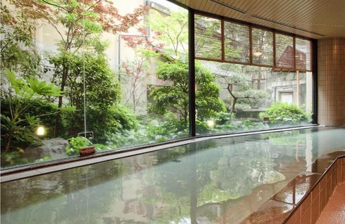 Konpira Onsen Hotel | Relax at Kotohira Onsen Kotosankaku with Hot Tub & Kitchen