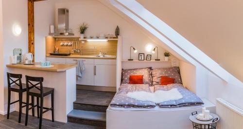 Usti nad Labem Apartment | Experience Podkroví na Králově Výšině - Rated 9.6/10