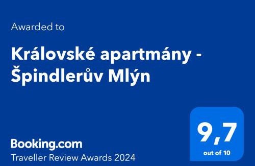Spindleruv Mlyn Apartment | Indulge in Královské Apartmány with Spa & Hot Tub