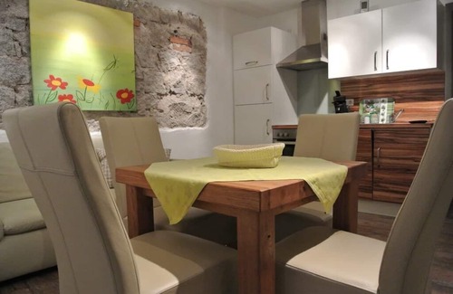 Schwarzach b. Nabburg Apartment | Cozy Kräutergarten Apartment with Balcony & Spa Amenities