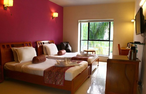 Rajkot Hotel | Discover Comfort at Krishna Park Resort with Pool & Spa