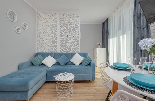Przymorze Apartment | Comfortable Studio with Parking in Gdańsk - Family-Friendly