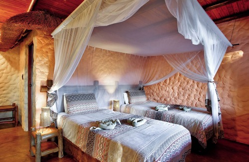 Thorny Bush Game Reserve Cabin | Escape to Kubu Safari Lodge with Pool and Spa Amenities