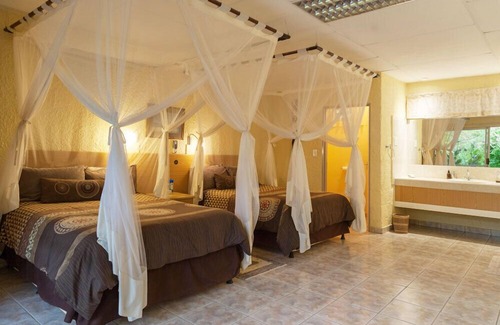 Ruacana Cabin | Guest Rated 9/10 - Kunene River Lodge with Pool & Restaurant