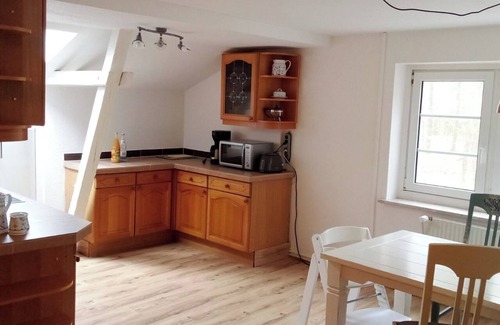 Bohmstedt Apartment | Cozy Forest Retreat: Pet-Friendly Stay in Secluded Location