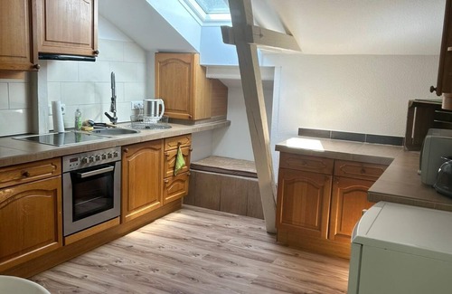 Bohmstedt Apartment | Cozy Forest Retreat: Pet-Friendly Stay in Secluded Location