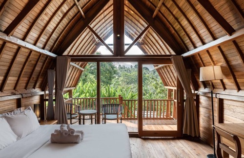 Selemadeg Cabin | Experience Bliss at Kusfarm Bali - Pool, Breakfast & More!