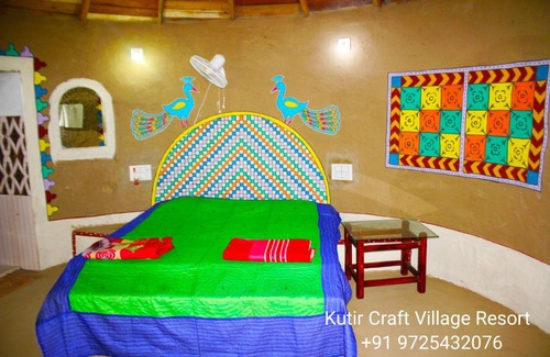 Hodka Village Resort | Pet-Friendly Kutir Craft Village Resort with Restaurant & Breakfast