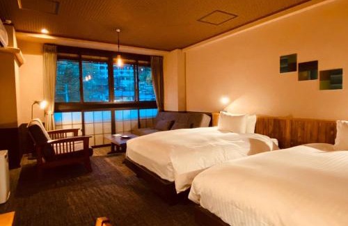 Aizuwakamatsu Hotel | Relaxing Retreat at Kutsurogijyuku Shintaki with Hot Tub