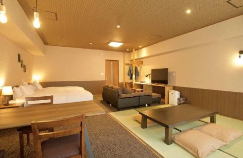 Aizuwakamatsu Hotel | Relaxing Retreat at Kutsurogijyuku Shintaki with Hot Tub